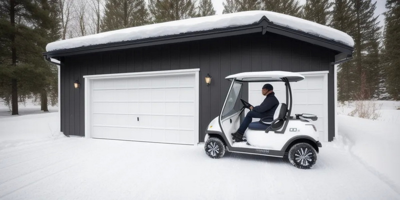 How To Store An Electric Golf Cart over The Winter