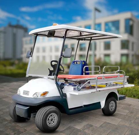 Electric Ambulance Cart vs. Standard Golf Cart 1