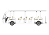 23 Seats Electric Sightseeing Bus 