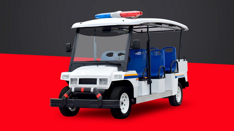 Cleaning Electric Patrol Carts 