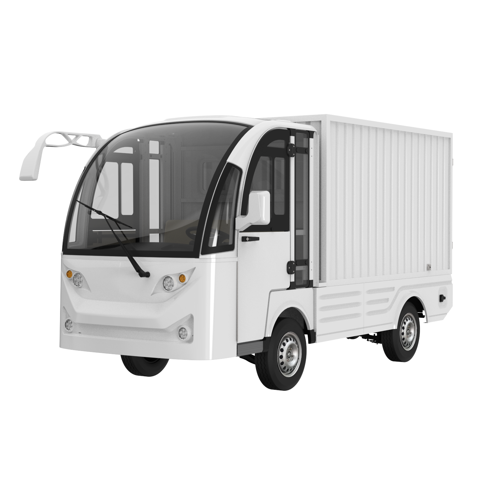 2 Seats Electric Cargo Vehicle+LQF1024FM