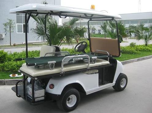Electric Ambulance Cart vs. Standard Golf Cart 2