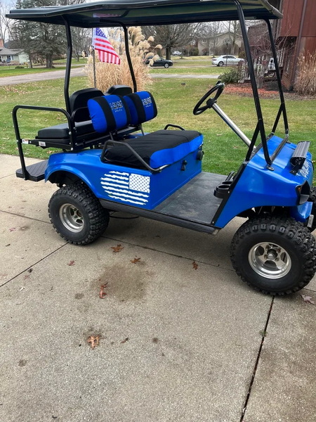 question about towing golf cart