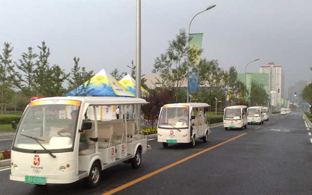 Electric sightseeing Carts application