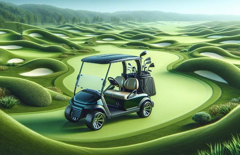 Custom Electric Golf Cart 1